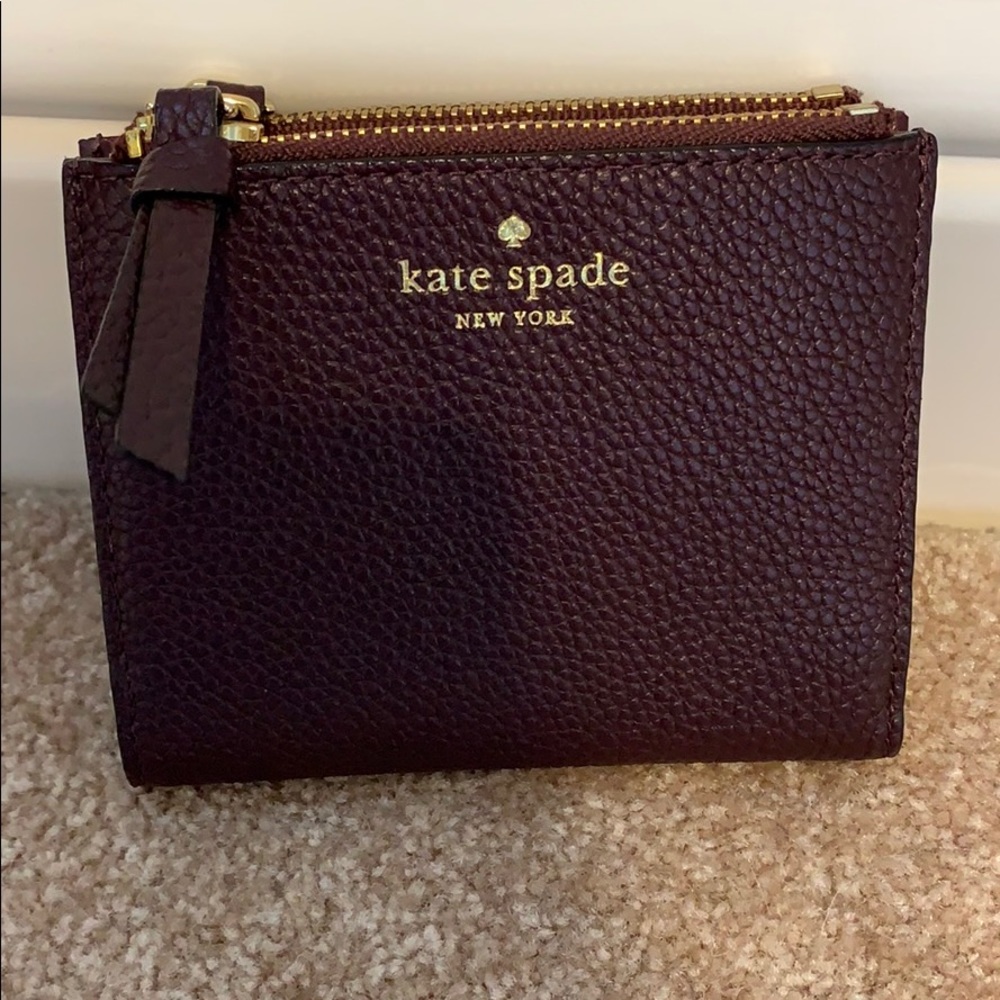 Kate Spade Burgundy wallet